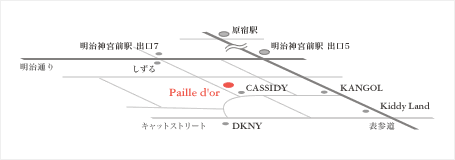 Paille d'or ACCESS MAP